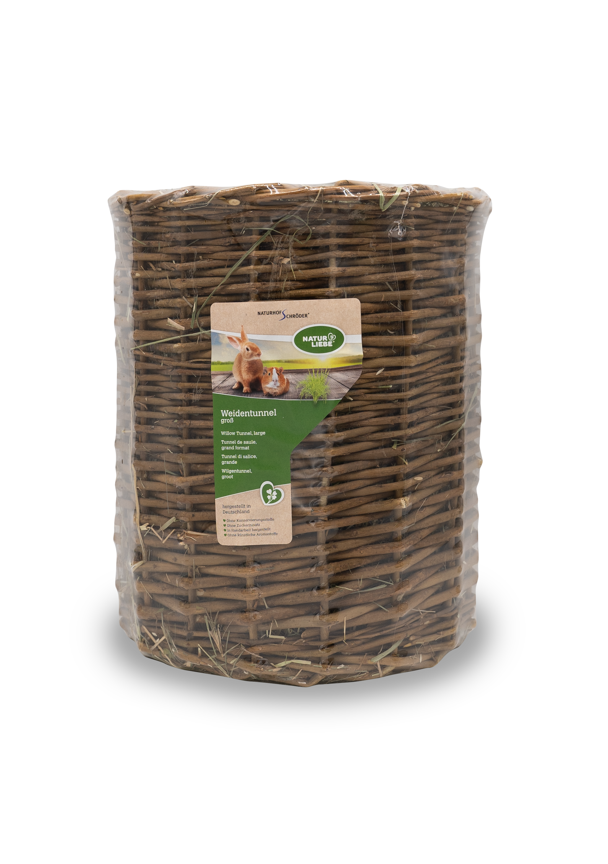 Weidentunnel groß Heu gestopft 775g